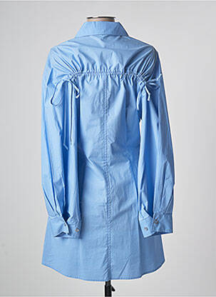 Robe courte manches longues manches longues bleu SECOND FEMALE femme