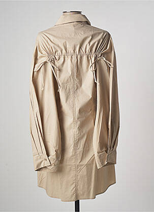 Robe courte manches longues manches longues beige SECOND FEMALE femme