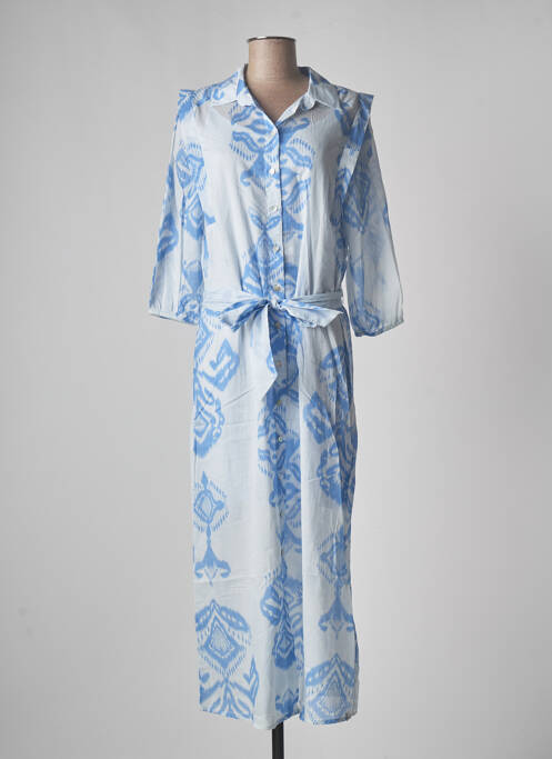Robe longue bleu BEAUMONT pour femme