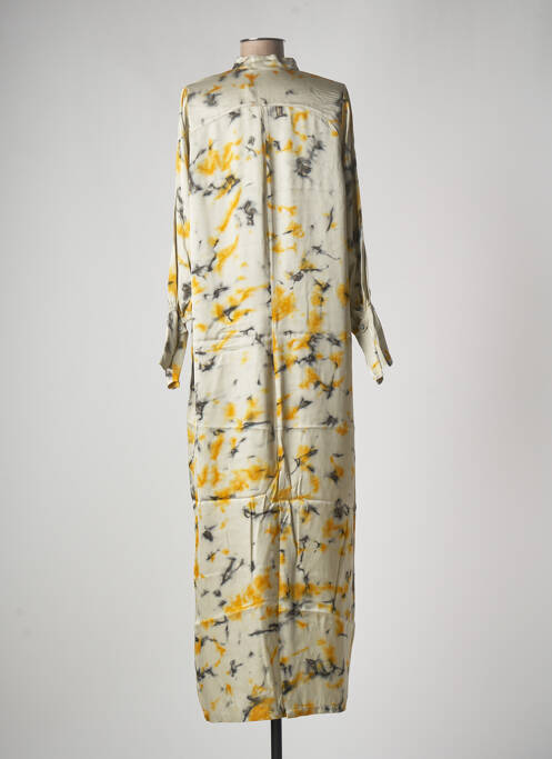 Robe longue jaune RABENS SALONER pour femme