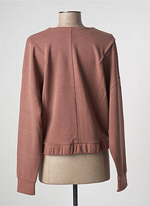 Veste casual col rond marron SUMMUM femme
