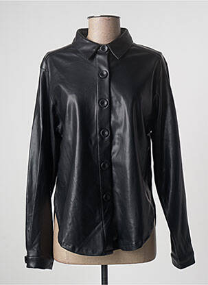 Veste casual coupe droite noir SKATÏE femme