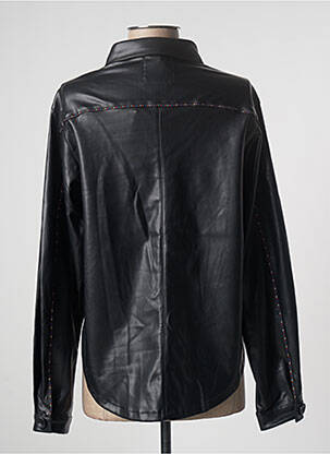 Veste casual coupe droite noir SKATÏE femme