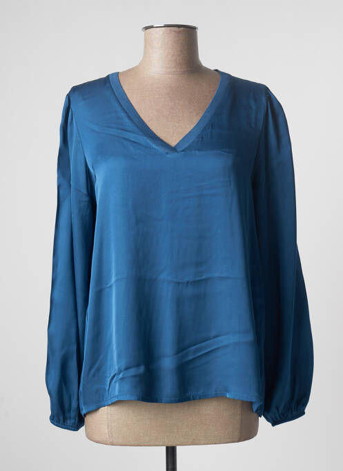 Blouse bleu PAKO LITTO pour femme