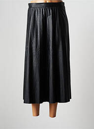 Jupe longue taille haute noir LAUREN VIDAL femme