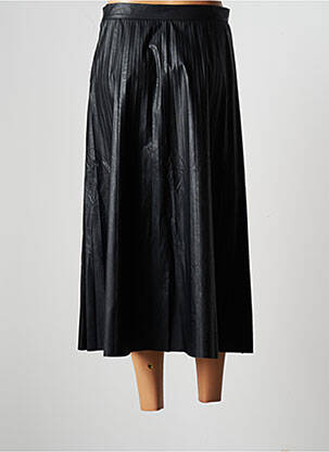 Jupe longue taille haute noir LAUREN VIDAL femme