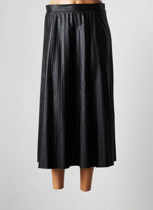 Jupe longue taille haute noir LAUREN VIDAL femme