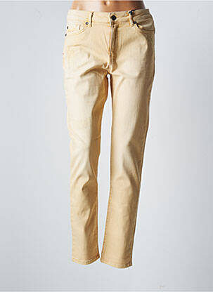 Jeans coupe slim slim taille normale jaune BLUE DAZE femme