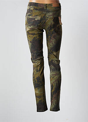 Pantalon slim skinny taille normale vert SUMMUM femme