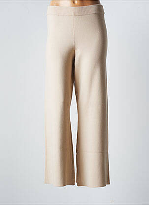 Pantalon large beige YERSE pour femme