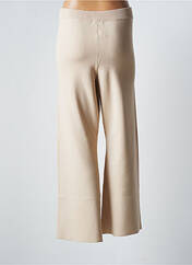 Pantalon large beige YERSE pour femme seconde vue
