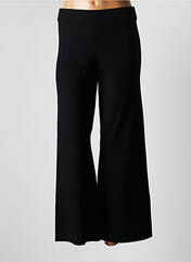 Pantalon large noir YERSE pour femme seconde vue