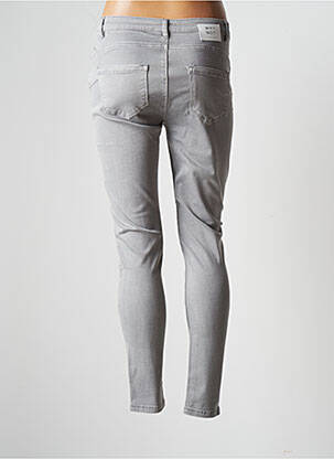 Pantalon slim taille normale taille normale beige WHY NOT femme