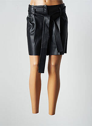 Short taille normale taille normale noir JANE WOOD femme