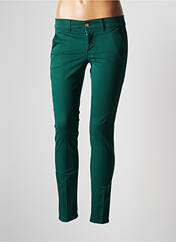Pantalon slim vert HAPPY pour femme seconde vue