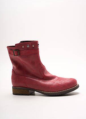 Bottines/Boots rouge MINIBEL pour fille