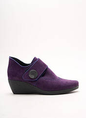 Chaussures de confort violet HIRICA pour femme seconde vue