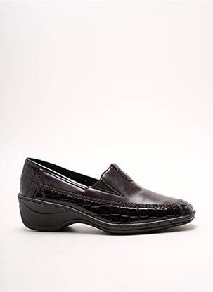 Mocassins voute plantaire talon de 4 à 6cm marron JENNY ARA femme