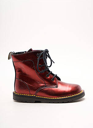 Bottines/Boots rouge BARRITOS pour fille