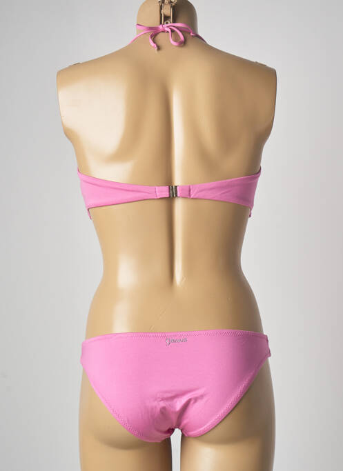 Maillot de bain 2 pièces rose GENIUS pour femme