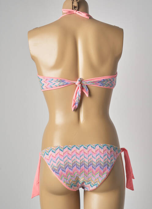 Maillot de bain 2 pièces rose GENIUS pour femme