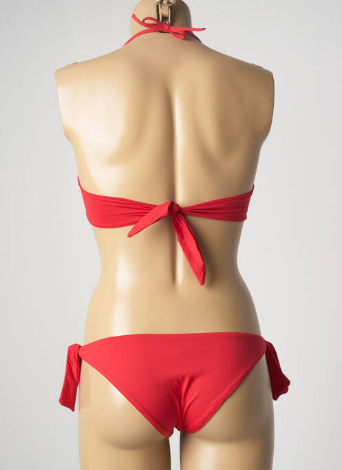 Maillot de bain 2 pièces rouge GENIUS femme