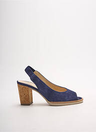 Sandales/nu pieds talon bottier talon de 7 à 9cm bleu GABOR femme