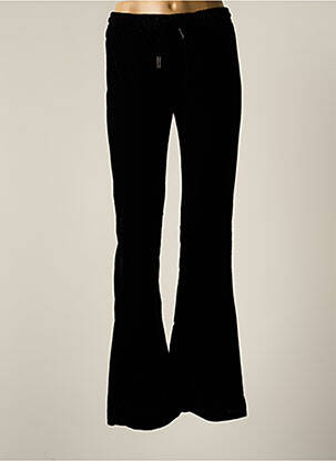 Pantalon flare taille normale taille normale noir MINE DE RIEN femme