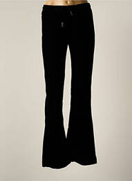 Pantalon flare taille normale taille normale noir MINE DE RIEN femme