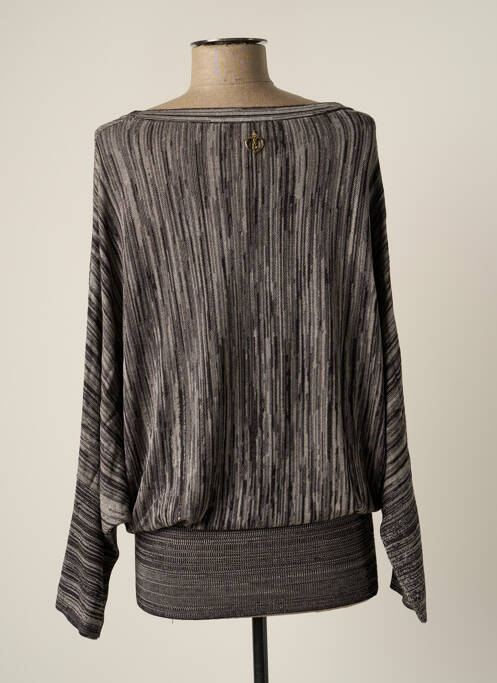 Robe courte gris MINE DE RIEN pour femme