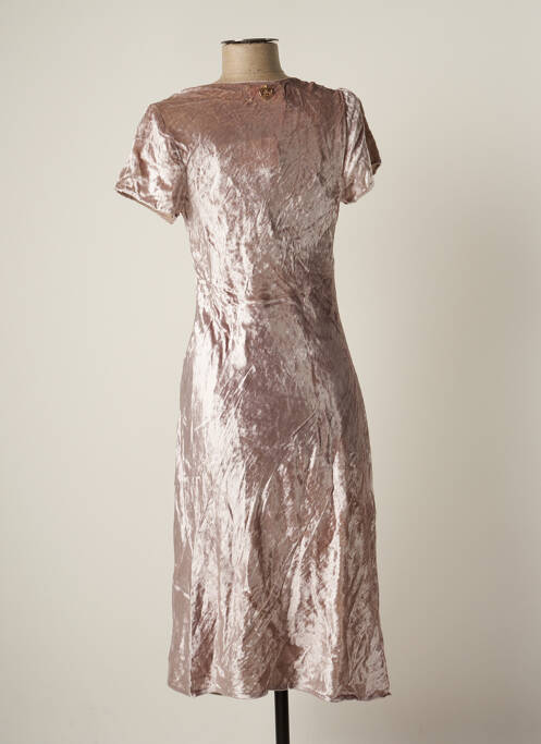 Robe mi-longue beige MINE DE RIEN pour femme