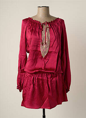 Tunique manches longues manches longues rose MINE DE RIEN femme