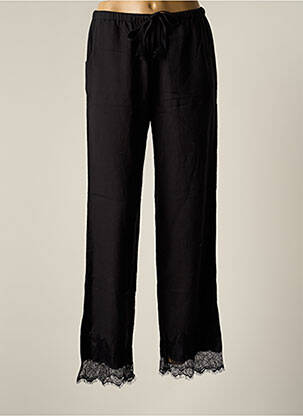 Pantalon droit poches noir BY SOPHIE femme