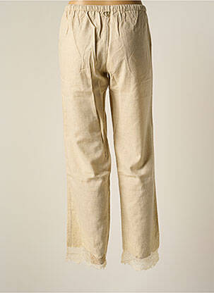 Pantalon droit poches beige BY SOPHIE femme