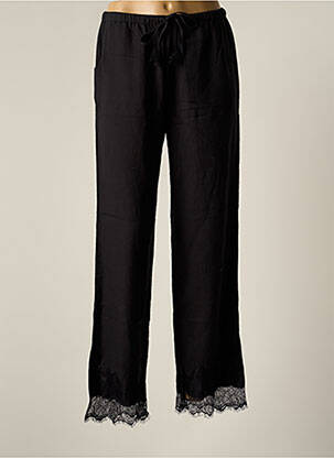 Pantalon droit noir BY SOPHIE pour femme