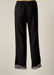 Pantalon droit noir BY SOPHIE pour femme seconde vue