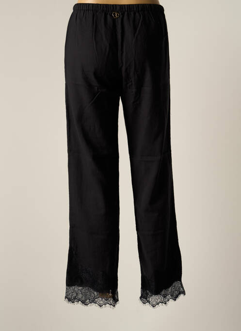 Pantalon droit noir BY SOPHIE pour femme