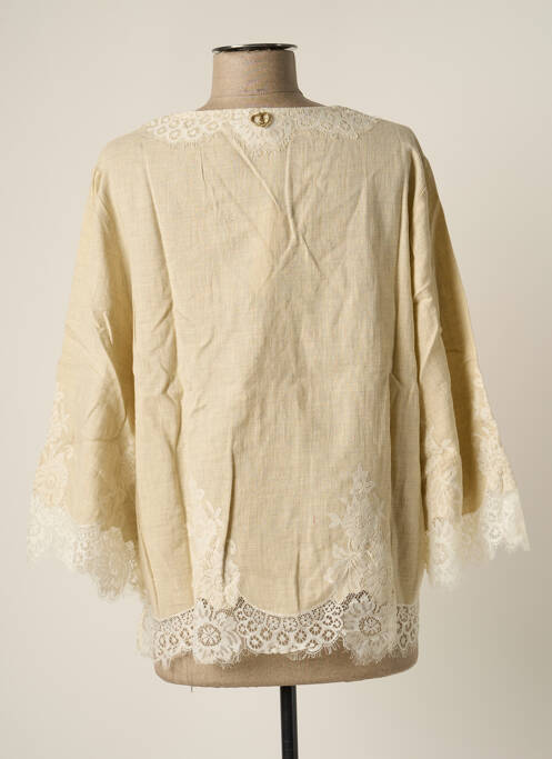 Blouse beige BY SOPHIE pour femme