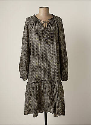 Robe mi-longue noir BY SOPHIE pour femme