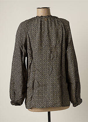 Blouse manches longues manches longues noir BY SOPHIE femme