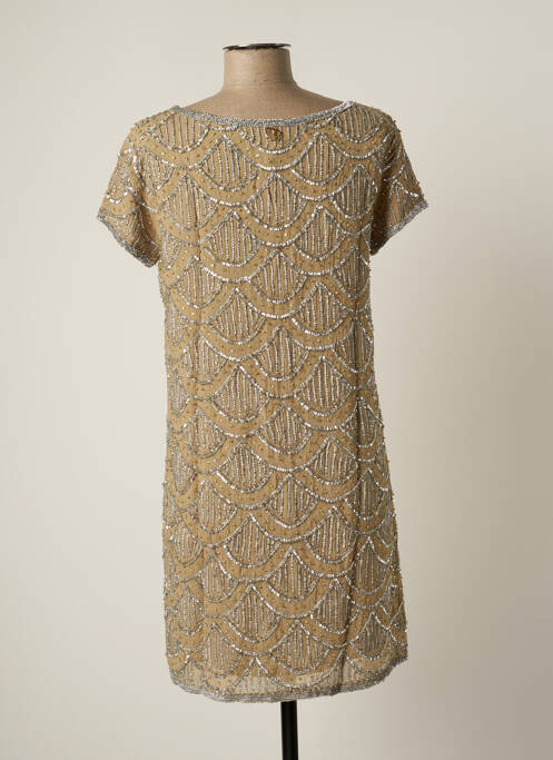 Robe courte beige BY SOPHIE pour femme