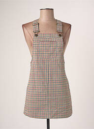 Robe mi-longue sans manche sans manche beige CREEKS femme