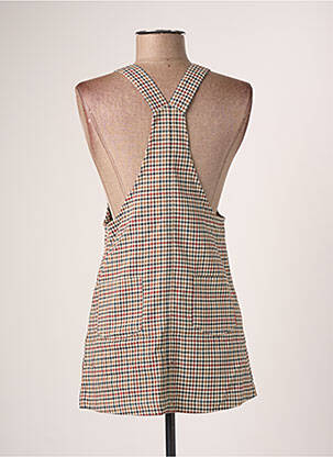 Robe mi-longue sans manche sans manche beige CREEKS femme
