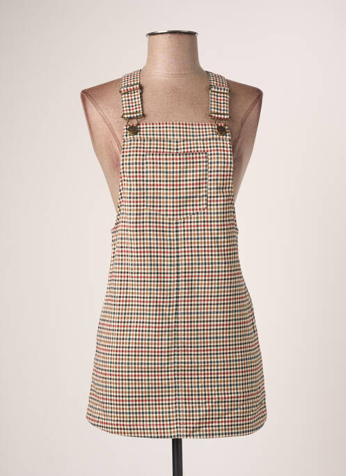 Robe mi-longue sans manche sans manche beige CREEKS femme