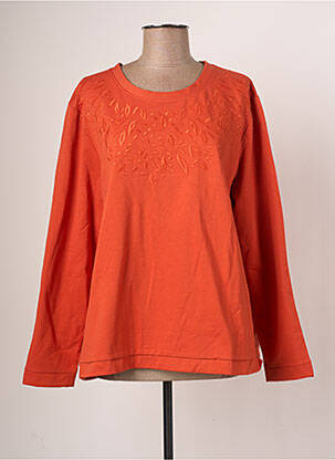 Sweat-shirt orange DAMART pour femme