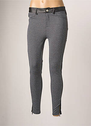 Pantalon slim gris MOSQUITOS pour femme