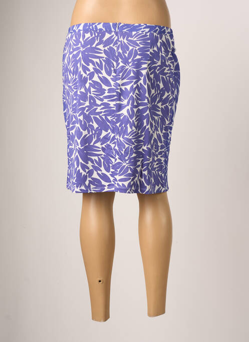 Jupe mi-longue violet BREAL pour femme