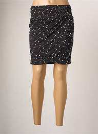 Jupe courte coupe droite noir BREAL femme