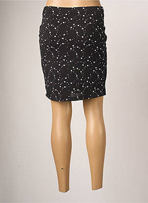 Jupe courte coupe droite noir BREAL femme