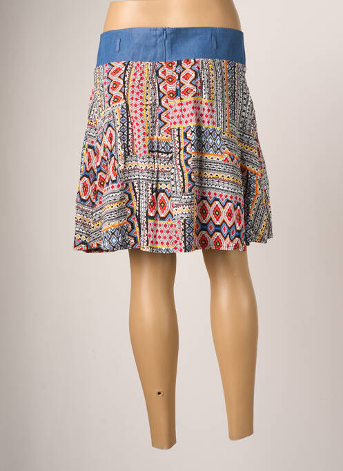 Jupe courte bleu BREAL pour femme